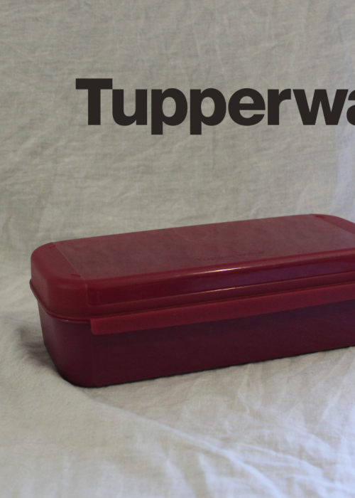 Signature Line Rectangular 880ml Burgundy 