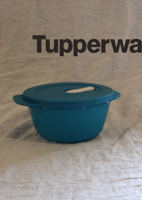 Crystalwave Round Microwave Dish 800ml Teal