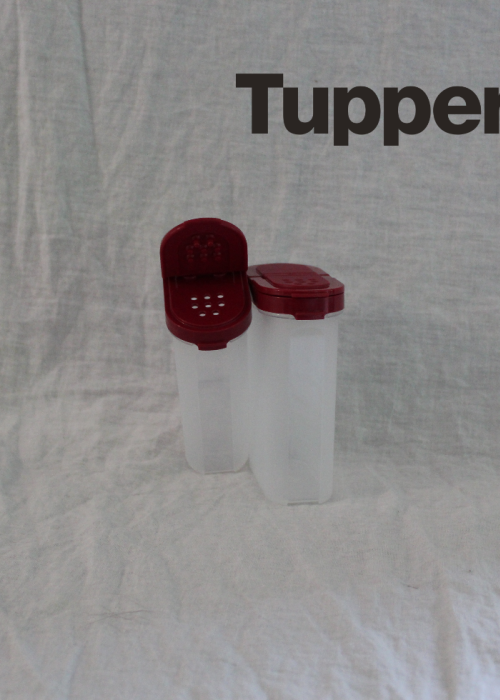 Salt And Pepper Shaker 250ml Set Burgundy