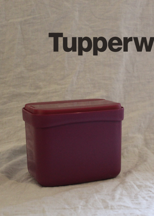 Drawer Canister 1lt Burgundy