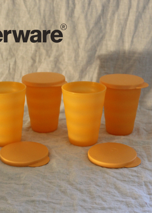 Inspirations Tumbler Set With Lids 330ml Orange