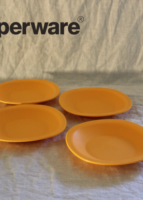 Inspirations Small Dessert Dish Set Orange