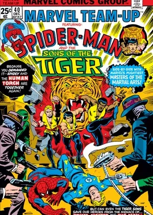 Spiderman And The Sons Of The Tiger - Issue 40