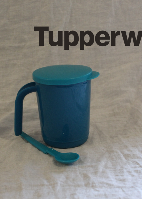 Mug Set Of 2 With Spoons And Lids 350ml Teal